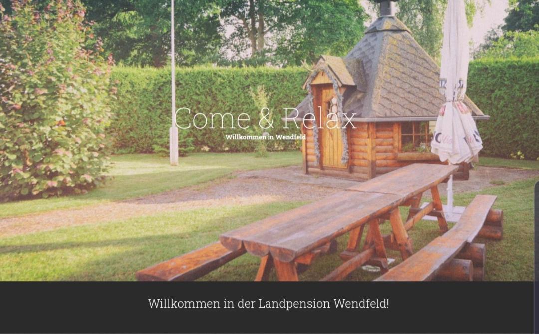Landpension Wendfeld Sanitz Exterior foto